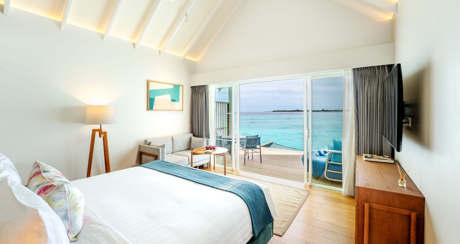 Maldives hotel view 2